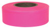 Intertape Polymer Group Flagging Ribbon, Pink Glo, 144/CA, #6881
