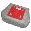 Capital Safety PRO Concrete D-Ring Anchorage Plates, D-Ring, 5,000 lb, 1/EA, #AJ720A