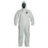 DuPont ProShield NexGen Coveralls with Attached Hood, White, X-Large, 1/CA, #NG127SWHXL0025NP