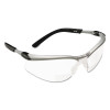 3M BX Safety Eyewear, +2.5 Diopter Polycarbon Hard Coat Lenses, Silver/Black Frame, 20/CA, #7000127491
