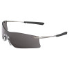 MCR Safety Rubicon Protective Eyewear, Gray Lens, Polycarbonate, Anti-Fog, Frame, 1/EA, #T4112AF