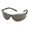 3M BX Safety Eyewear, Gray Lens, Anti-Fog, Hard Coat, Black/Silver Frame, Nylon, 20/CA, #7000052796