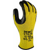 SHOWA Gloves, Stainless Steel Lining, Rubber Latex Coating, X-Large, Yellow/Black, 12 Pair, #STEX303XL10