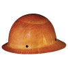 MSA Skullgard Full Brim Hard Hats, Staz-On Suspension, Natural Tan, 1/EA, #454664