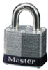 Master Lock No. 3 Laminated Steel Pin Tumbler Padlocks, 9/32 in Diam., 3/4 in L X 5/8 in W, 72/MCS, #3UP