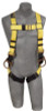 Capital Safety Delta II No-Tangle Construction Harness, Back & Side D-Rings, Universal, 1/EA, #1103512