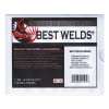 Best Welds Cover Lens, Scratch/Static Resistant, 4 1/2 in x 5 1/4 in, 70% CR-39 Plastic, 1/EA, #SP35