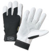 West Chester Ironcat Heavy Duty Goatskin Gloves, Large, White; Black, Elastic, Kevlar, 1/PR, #86552L