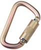 Capital Safety Saflok Carabiners, 11/16 in, Self-locking/Closing-Gate Connector, 1/EA, #2000112
