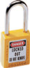Master Lock No. 410 & 411 Lightweight Xenoy Safety Lockout Padlocks, Yellow, 1/EA, #410YLW