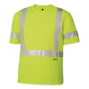 Pioneer 6901AU Class 3 Work High Visibility Short Sleeve T-Shirt, Large, Yellow/Green, 1/EA, #V1052160UL