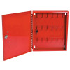 Brady Padlock Control Center, Red, 18 in x 15 1/2 in x 2 in, 22 gauge Steel, 1/EA, #LR018E