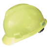 MSA V-Gard Protective Caps, Fas-Trac Ratchet, Cap, Hi-Viz Yellow Green, 1/EA, #10061512