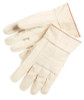 MCR Safety Canvas Double Palm and Hot Mill Gloves, Cotton/Unlined, Large, 12 Pair, #9124K