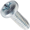 #6-32 x 5/8" F/T Phillips Pan Head Thread Cutting Screws Type 23 Zinc Cr+3 (15,000/Bulk Pkg.)