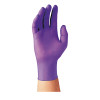 Kimberly-Clark Professional Purple Nitrile Exam Gloves, Beaded Cuff, Unlined, Large, 100/BX, #KCC55083