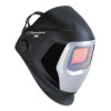 3M Speedglas 9100 Series Helmets, 8-13; Black and Silver, w/side window, 4.2 x 2.1, 1/EA, #7010340591