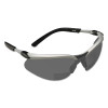 3M BX Safety Eyewear, Gray +2.0 Diopter Polycarbonate Hard Coat Lenses, Silver/Blk, 20/CA, #7000127493