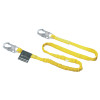 Honeywell Adjustable Web Lanyard, 6 ft, Anchorage Connection, 310lb Cap, Yellow, 1/EA, #213WLSZ76FTYL