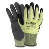 Wells Lamont FlexTech? Y9236 Hi-Viz Yellow Sandy Nitrile Palm Cut Glove, Small, 12 Pair, #Y9236S