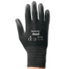 Ansell Sensilite Gloves, 9, Black, 12 Pair, #104761