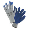 Anchor Products Latex Coated Gloves, X-Large, Blue/Gray, 12 Pair, #6030XL