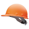 Fibre-Metal by Honeywell P2 Series Roughneck Hard Cap, SuperEight Ratchet, Orange, 1/EA, #P2AQRW46