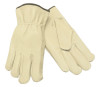 MCR Safety Pigskin Drivers Gloves, Economy Grain Pigskin, Large, 12 Pair, #3400L