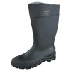 Servus CT Economy Knee Boots, Steel Toe, Size 12, 16 in H, PVC, Black, 1/PR #18821-120