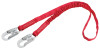 Capital Safety PRO-STOP Shock Absorbing Lanyard, 6 ft, Self-Locking Connection, 2 Legs, 1/EA, #1340220