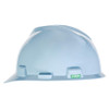 MSA V-Gard Hard Hat, Slotted Cap w/ Staz-On Suspension, Robin's Egg Blue, 20/CA #463111