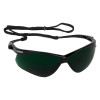 Jackson Safety Nemesis V30 CSA Safety Glasses, Black/Green, IRUV 5.0, Hard Coat, 1/EA, #20640