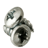 #12-14 x 2-1/2" Indented Hex Washer Head Phillips/Slotted Combo Tapping Screws Type AB Zinc Cr+3 (1,000/Bulk Pkg.)