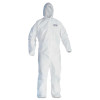 Kimberly-Clark Professional KLEENGUARD A30 Breathable Splash & Particle Protection Coveralls, 3XL, Hood/Boot, 21/CA, #46126