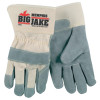 MCR Safety Big Jake Gloves, XX-Large, Gray/White, 12 Pair, #1700XXL