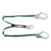 MSA V-Series Standard Twin-Leg Adjustable Shock Absorbing Lanyard, Large, 1/EA, #10191758