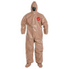 DuPont Tychem CPF3 with attached Hood, Socks and Boot Flap, Medium, 1/CA, #C3128TTNMD0006BN