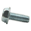 #8-32 x 3/8" F/T Indented Hex Washer Head Slotted Thread Cutting Screws Type F Zinc Cr+3 (10,000/Bulk Pkg.)