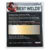 Best Welds Hardened Glass Gold Filter Plate, Gold/12, 4.5 in x 5.25 in, SH12, Glass, 1/EA, #93245812