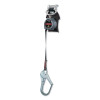 Honeywell TurboLite? Edge Single Leg Personal Fall Limiter, 7.5 ft, Steel Tie-Back Snap Hook, 1/EA