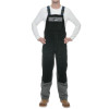 Weldas FR Bib & Brace Combination Overall, Black/Gray, 2X-Large, 1/EA, #384340XXL