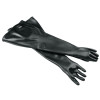 Honeywell Neoprene Glovebox Gauntlet Gloves, Black, Smooth, 10 1/2, 1/PR, #8N303210H