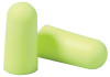 3M E-A-Rsoft Yellow Neons Foam Earplugs 312-1250, Polyurethane, Uncorded, Regular, Poly Bag, 200/BX, #7000002303