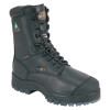 Honeywell 45 Series Leather 8 in Thermal Lace-Up Composite Toe Boots, Size 8, Black, 1/PR