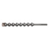 Bosch Tool Corporation SDS-max Wild-Bore Multi-Cutter X-Head Spiral Drill Bits, 18 in, 1 3/4 in Dia., 1/BIT, #HC5098