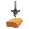 Bosch Tool Corporation 3/8" ROUNDOVER BIT TWO FLUTES BALL BEARIN, 1/BIT, #85296M