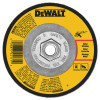 DeWalt Type 27 Depressed Center Wheels, 9 x 1/4 x 5/8 - 11, A24N Grit, Aluminum Oxide, 10/EA, #DW4550