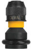 DeWalt Impact Ready Anvil Adaptors, 1/2 in (Square); 1/4 in (Hex Rapid Load), 10/EA, #DW2298