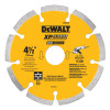 DeWalt Diamond Saw Blade, Masonry, 4-1/2 in. Dia., 3/CA, #DW4740