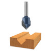 Bosch Tool Corporation 3/8" C.T. V GROOVING ROUTER BIT, 1/EA, #85219M